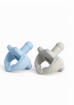 Baby Blue + Soft Gray | Bappies (2-Pack)