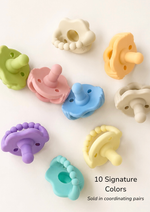 Aqua + Soft Lime | Bappies (2-Pack)