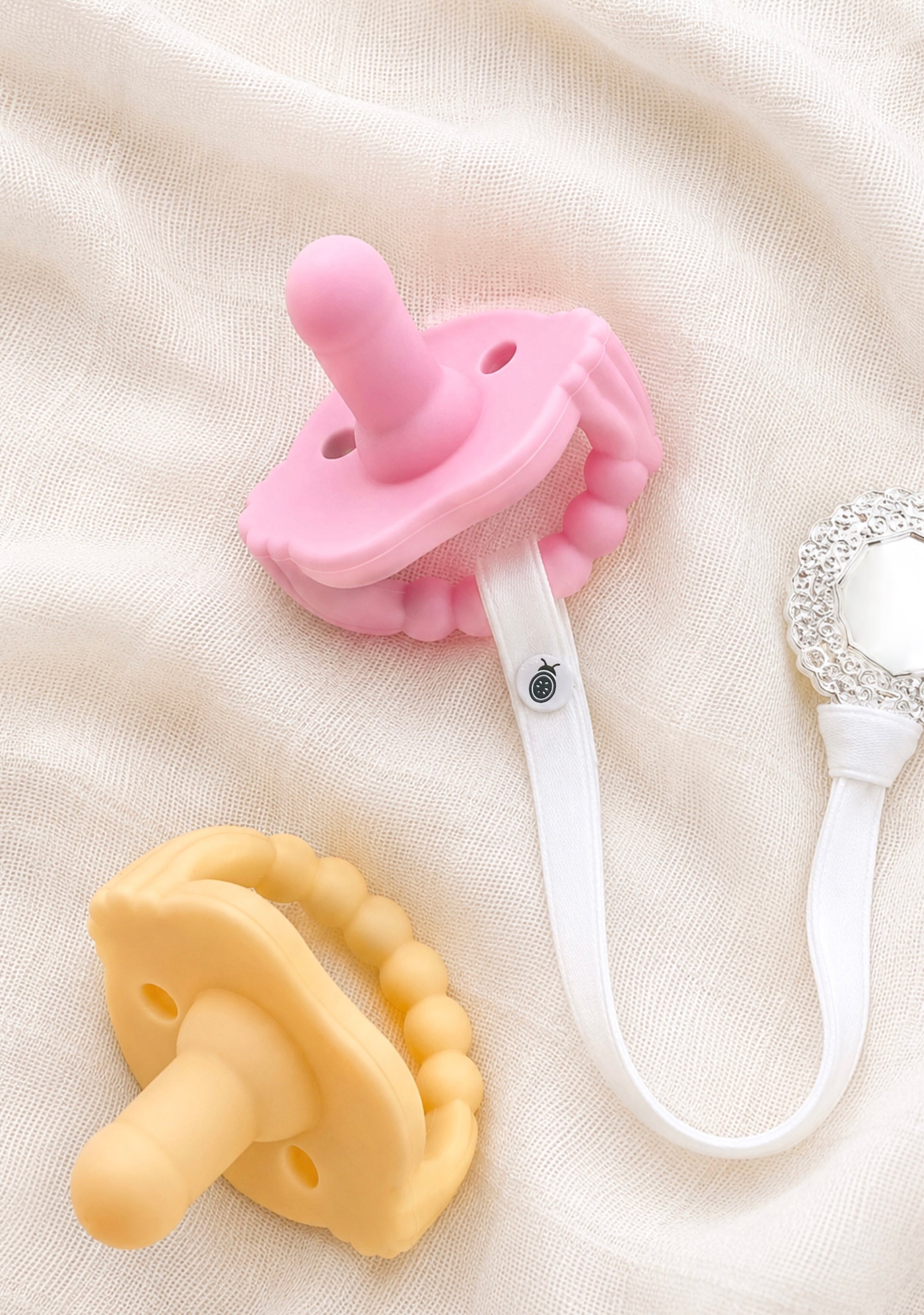 Petal Pink + Apricot | Bappies (2-Pack)