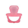 Pink Diamond Silicone Teensy Teether - Polkadots & Moonbeams