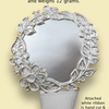 "Lilibet” Silver Pacifier Clip - Melonbug