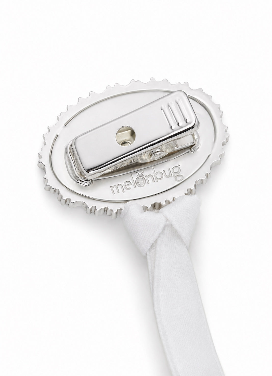 Jack Silver Pacifier Clip - LAST CHANCE - Melonbug