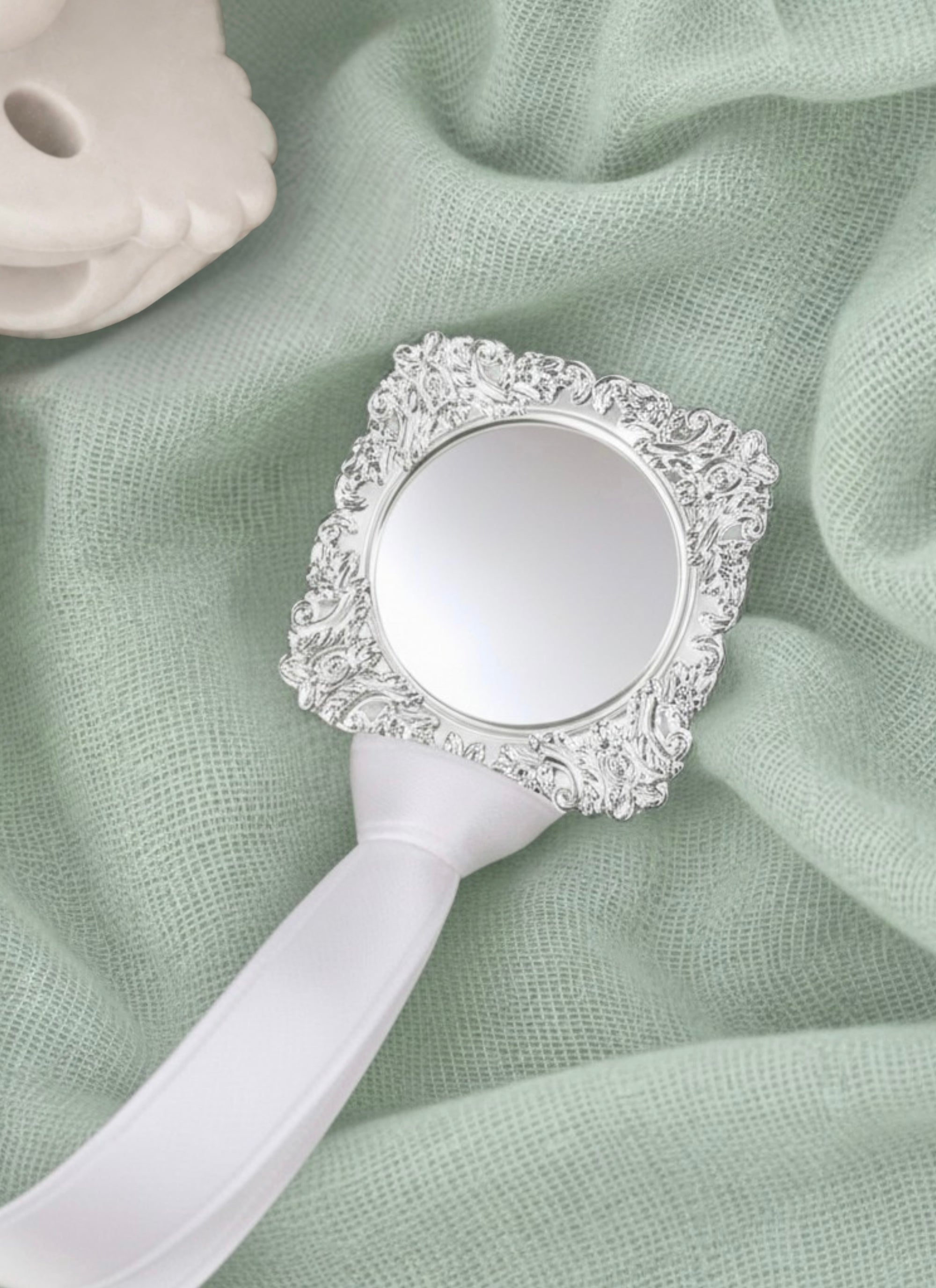 Henry Silver Pacifier Clip - Melonbug