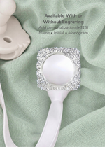 Henry Silver Pacifier Clip - Melonbug
