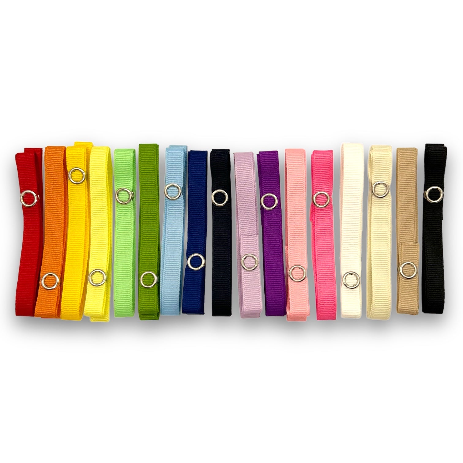 Extra Pacifier Clip Ribbons - Polkadots & Moonbeams