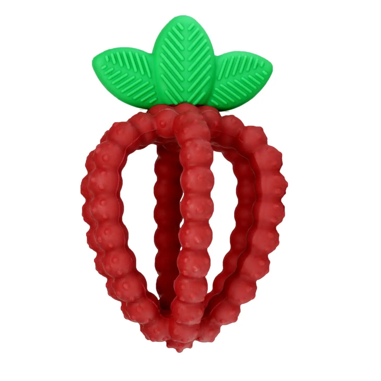 Razberry Bites Teething Toy - Polkadots & Moonbeams
