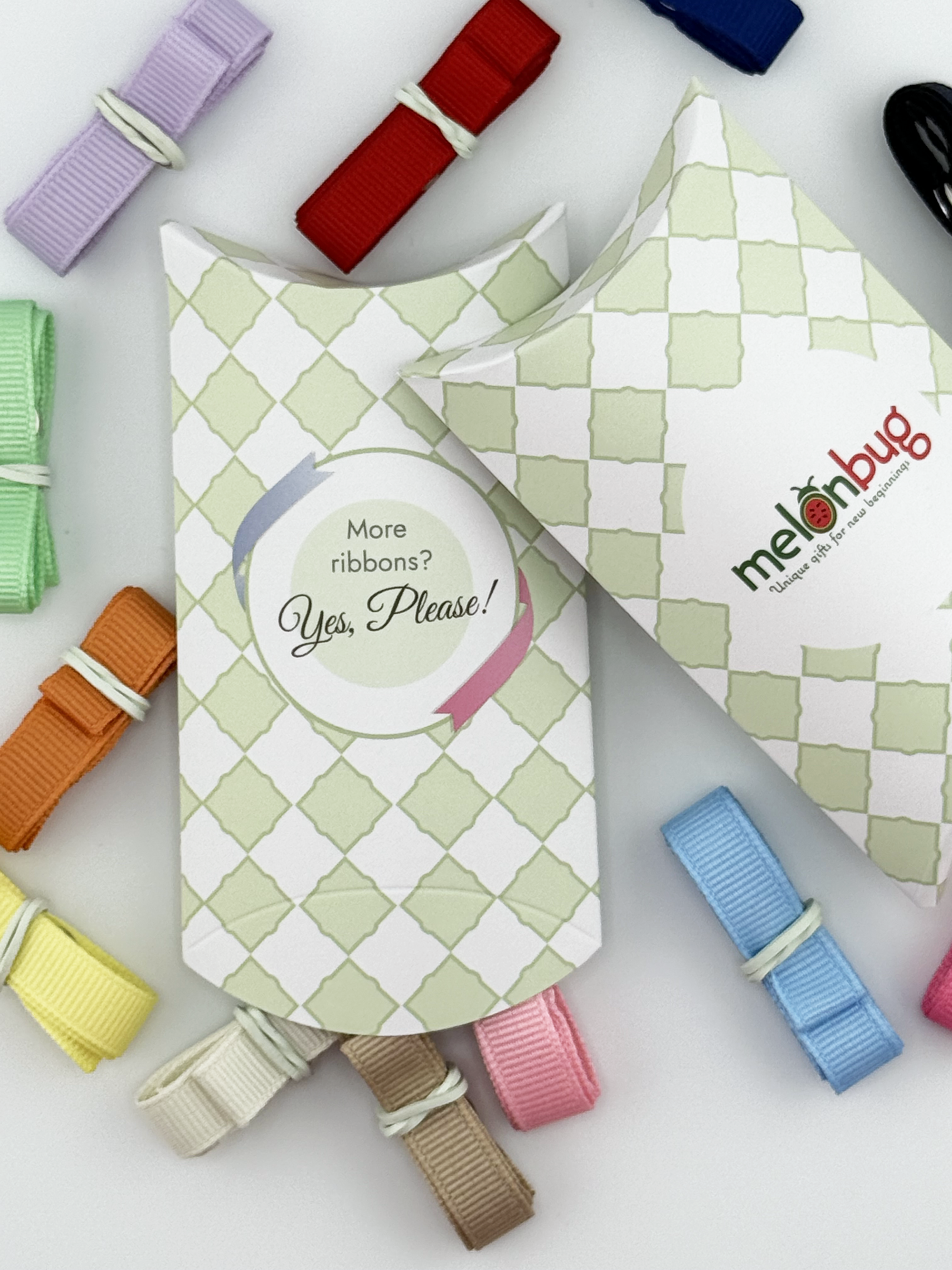 Extra Pacifier Clip Ribbons - Melonbug