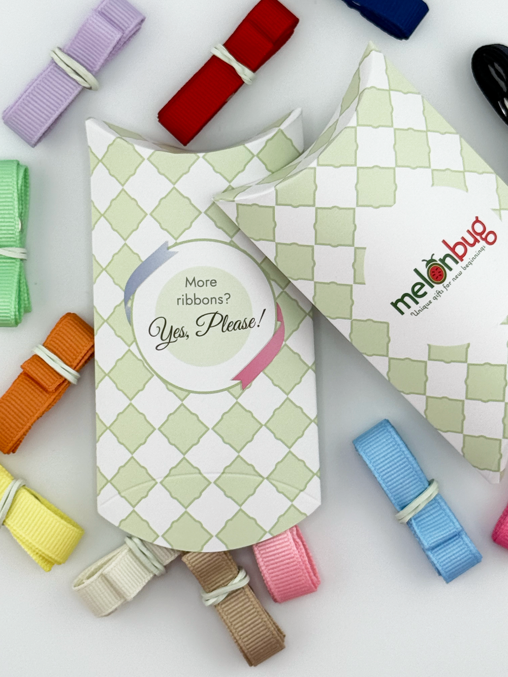 Extra Pacifier Clip Ribbons - Melonbug