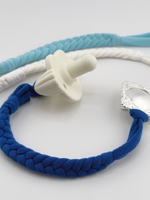 Ocean Breeze Trio - Set of 3 Braided Cotton Pacifier Ties - Melonbug